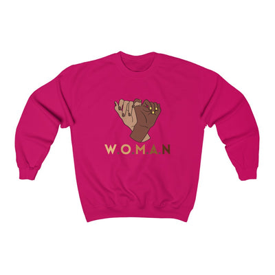 "#WOMAN" Woman Pullover