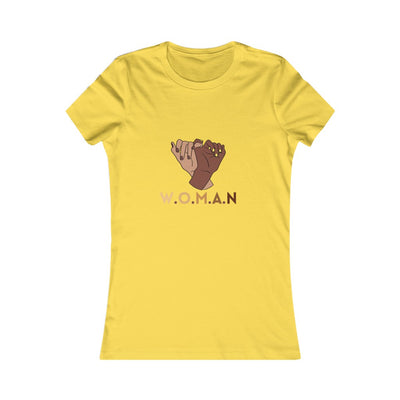 "#WOMAN" Woman SlimFit Tee