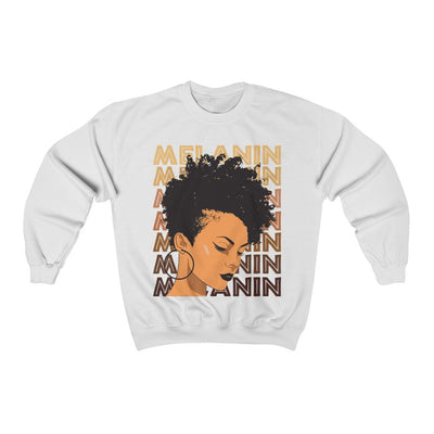 "MELANIN" Afro Pullover