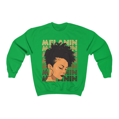 "MELANIN" Afro Pullover