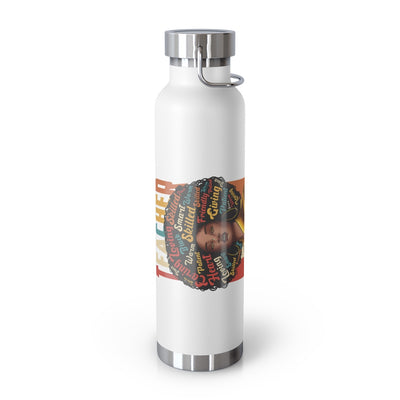 Afro Teacher 22oz Vacuum Insulated Bottle