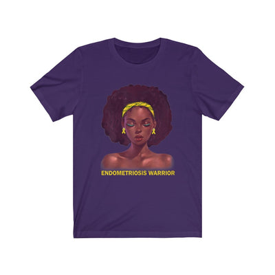 "ENDOMETRIOSIS WARRIOR" Afro Tee