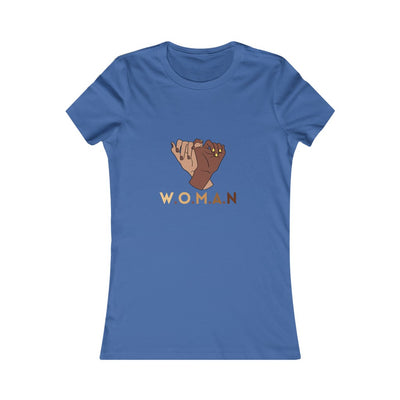 "#WOMAN" Woman SlimFit Tee