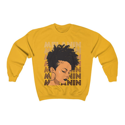 "MELANIN" Afro Pullover