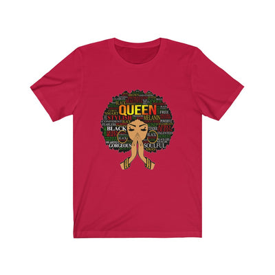 "PRAY QUEEN" Afro Tee