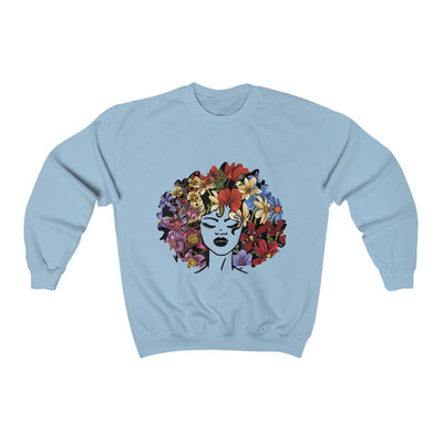 "BLOSSOMed" Afro Pullover