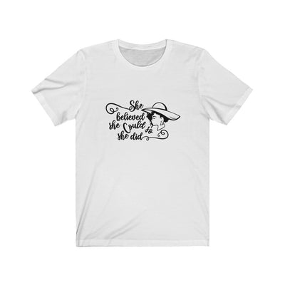 "SHE DID IT" Tee