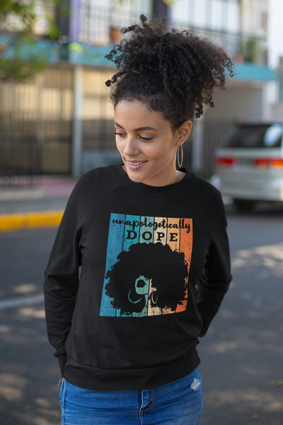 "STILL DOPE Afro Pullover