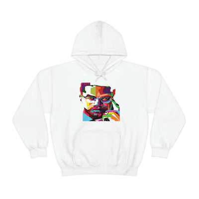 "Abstract Malcolm X" LEGENDS Hoodie(WHITE)