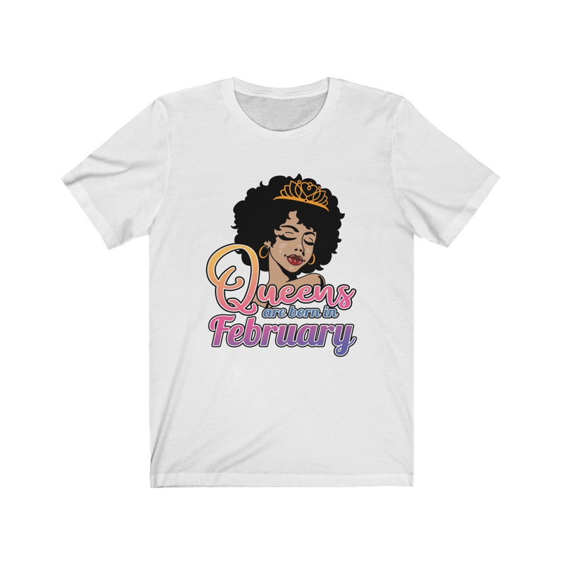 "FEBRUARY QUEEN" Afro Tee