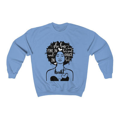 "SHE HAS THAT FIRE" Pullover