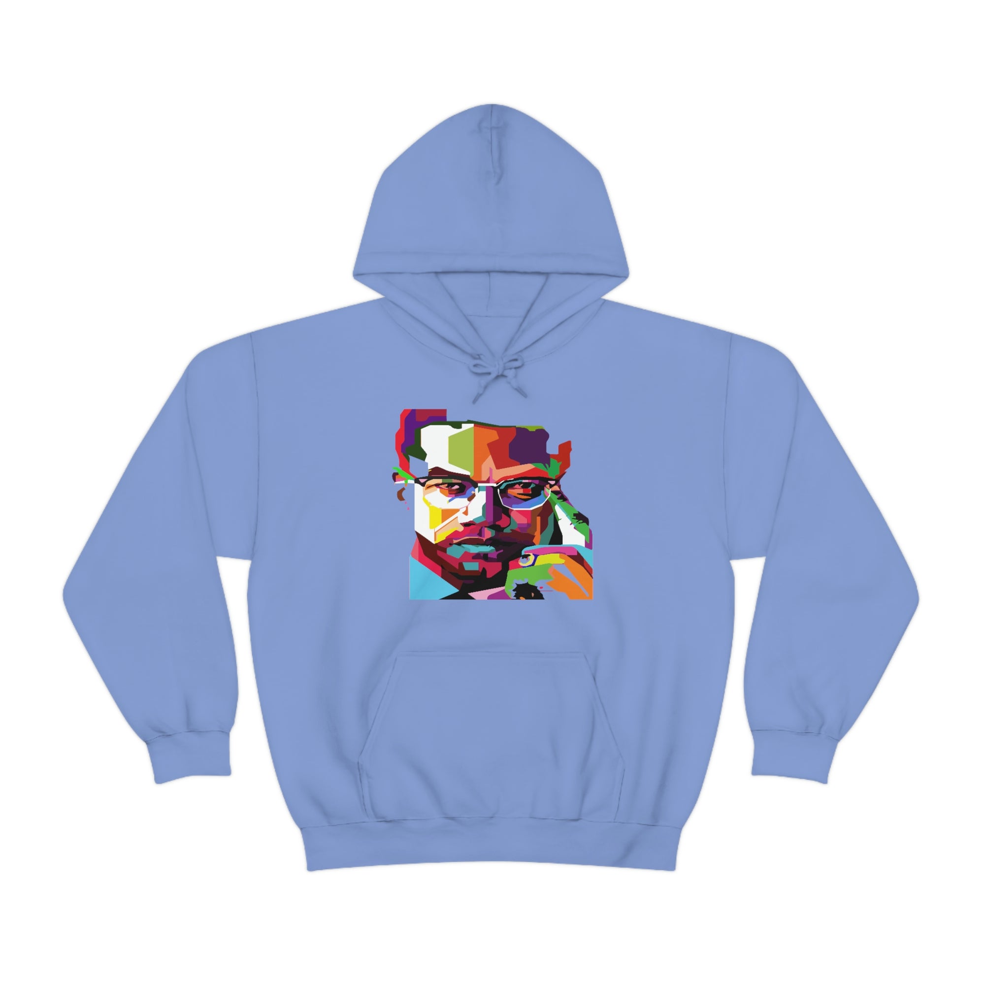 "Abstract Malcolm X" LEGENDS Hoodie(BLUE)