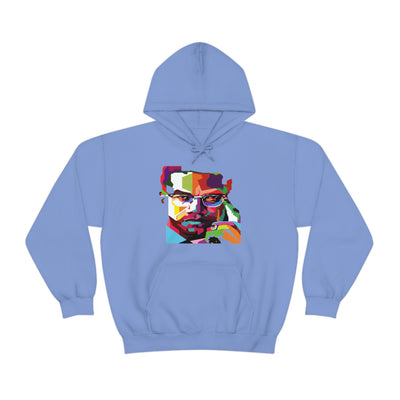 "Abstract Malcolm X" LEGENDS Hoodie(BLUE)