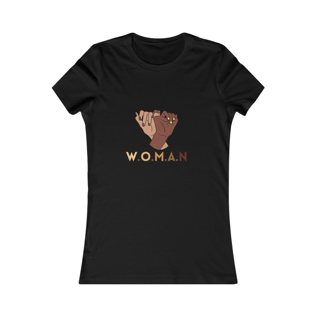 "#WOMAN" Woman SlimFit Tee
