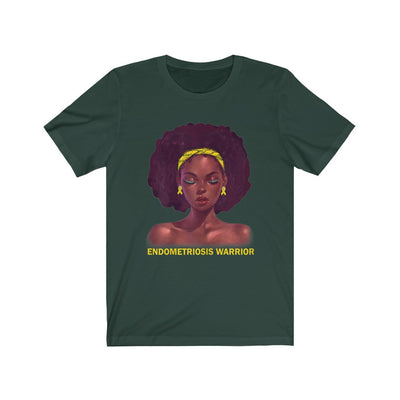 "ENDOMETRIOSIS WARRIOR" Afro Tee