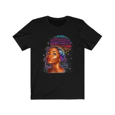 "BLACK & GORGEOUS" Afro Tee