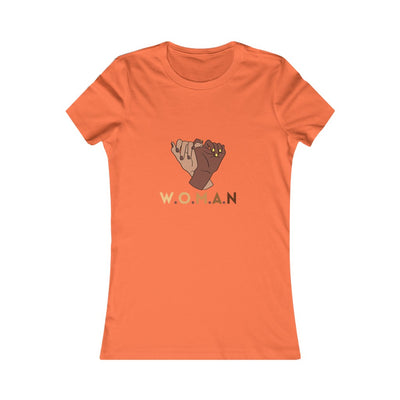 "#WOMAN" Woman SlimFit Tee