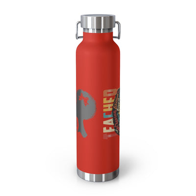 Afro Teacher 22oz Vacuum Insulated Bottle