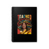 Afro Teacher Spiral Notebook