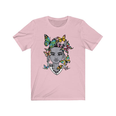 "BLOSSOM & FLY" Afro Tee