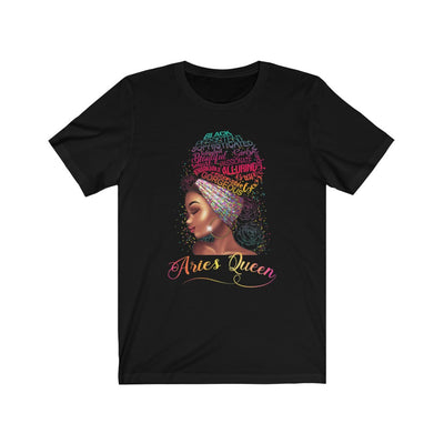 "ARIES AFRO" Afro Tee