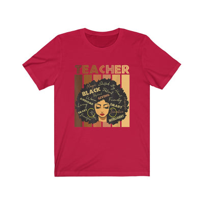 "TEACHER" Afro Tee