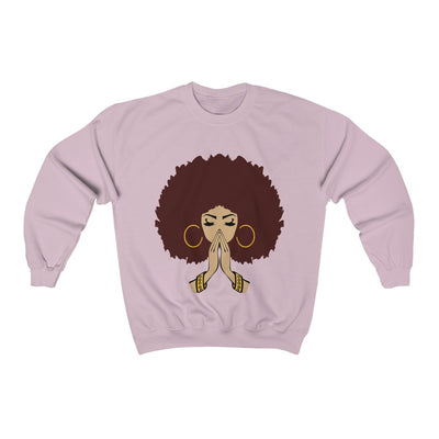 "PEACEFUL" Afro Pullover