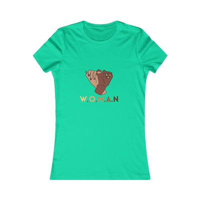 "#WOMAN" Woman SlimFit Tee