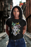 "BLOSSOM & FLY" Afro Tee