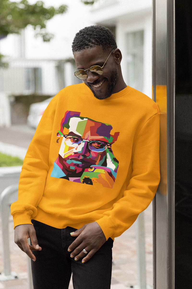 "Abstract Malcolm X" LEGENDS Pullover