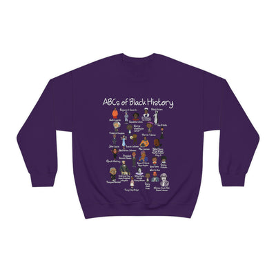 "BLACK HISTORY ABCs" LEGENDS  Pullover