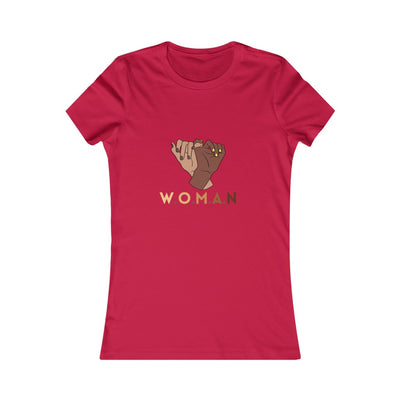 "#WOMAN" Woman SlimFit Tee