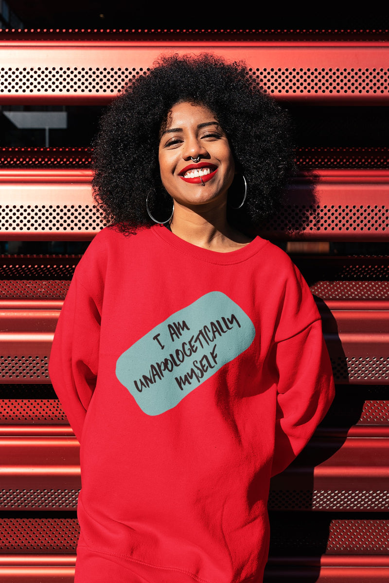 "UNAPOLOGETICALLY x W.O.M.A.N" Woman Pullover