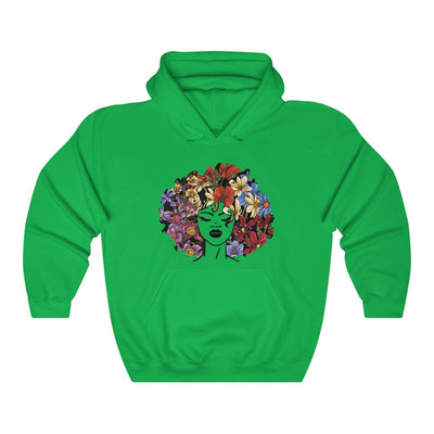 "BLOSSOMed" Afro Hoodie