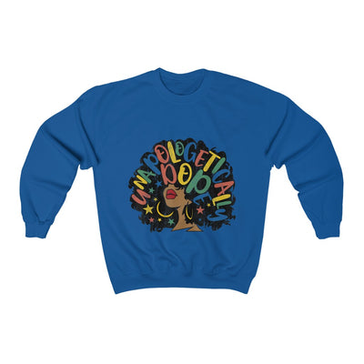 "DOPE" Afro Pullover