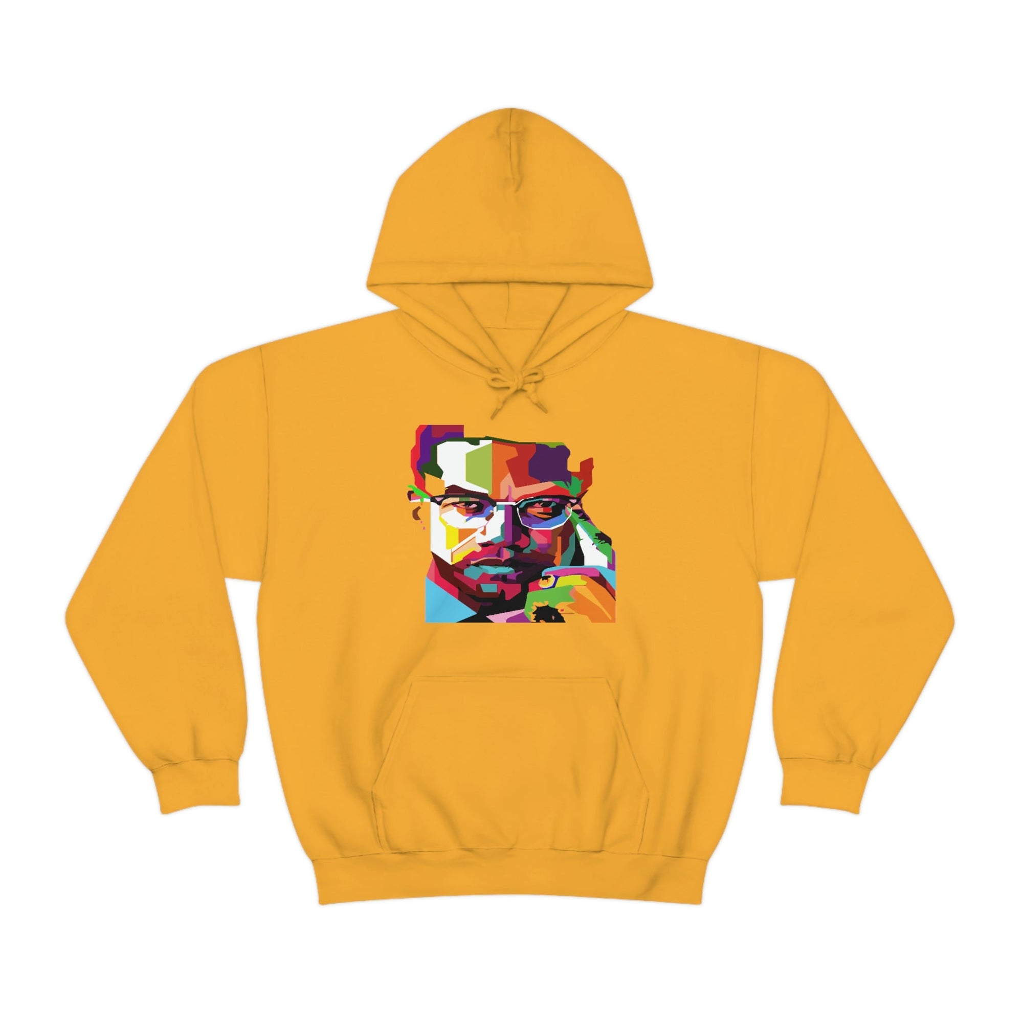 "Abstract Malcolm X" LEGENDS Hoodie(GOLD)