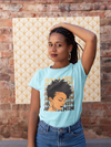 "MELANIN" Afro Tee