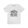 "READ MY FACE" Talking Tee