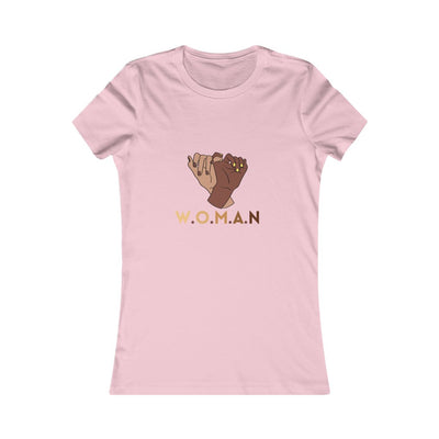 "#WOMAN" Woman SlimFit Tee