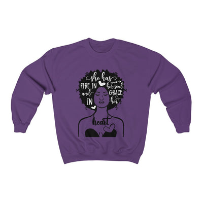 "SHE HAS THAT FIRE" Pullover