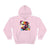 "Abstract Malcolm X" LEGENDS Hoodie(LIGHT PINK)