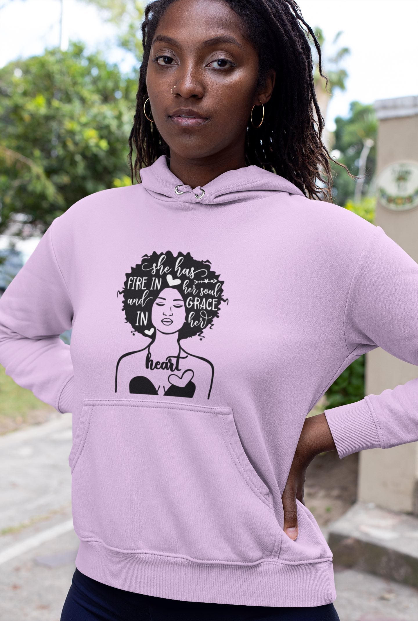 "SHE HAS THAT FIRE"  Hoodie
