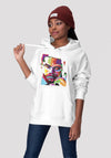 "Abstract Malcolm X" LEGENDS Hoodie(WHITE)