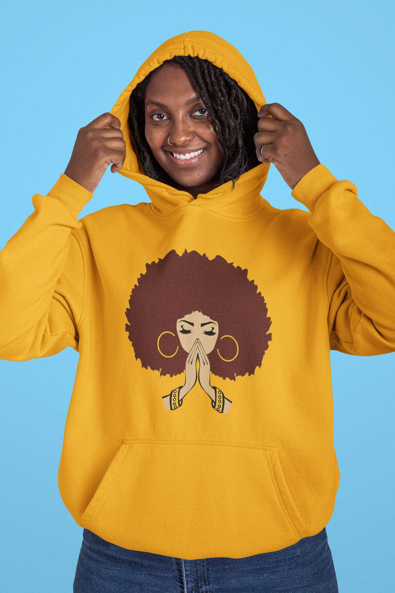 "PEACEFUL" Afro Hoodie
