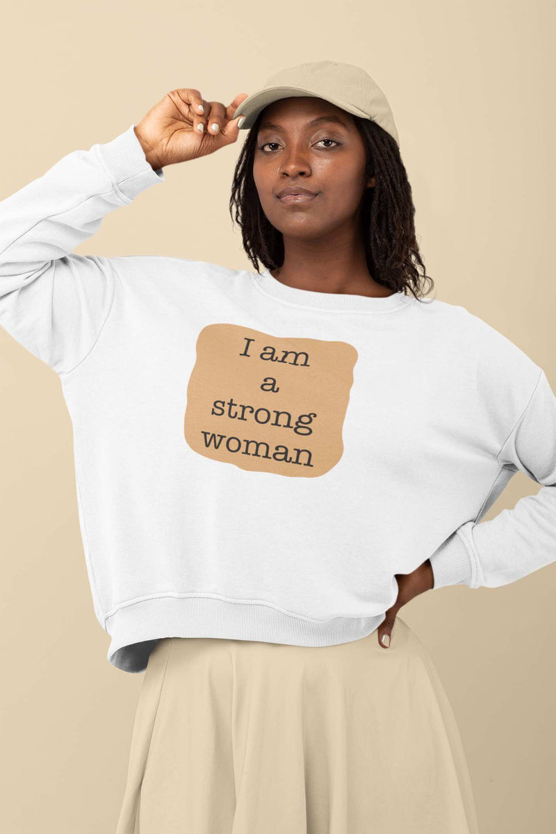 "STRONG x W.O.M.A.N" Woman Pullover