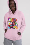 "Abstract Malcolm X" LEGENDS Hoodie(LIGHT PINK)