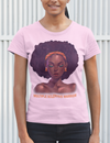 "MULTIPLE SCLEROSIS WARRIOR" Afro Tee