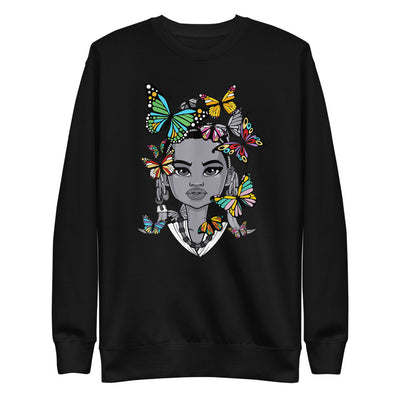 "BLOSSOM & FLY" Afro Fleece Pullover