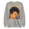 "MELANIN QUEEN" Afro Fleece Pullover